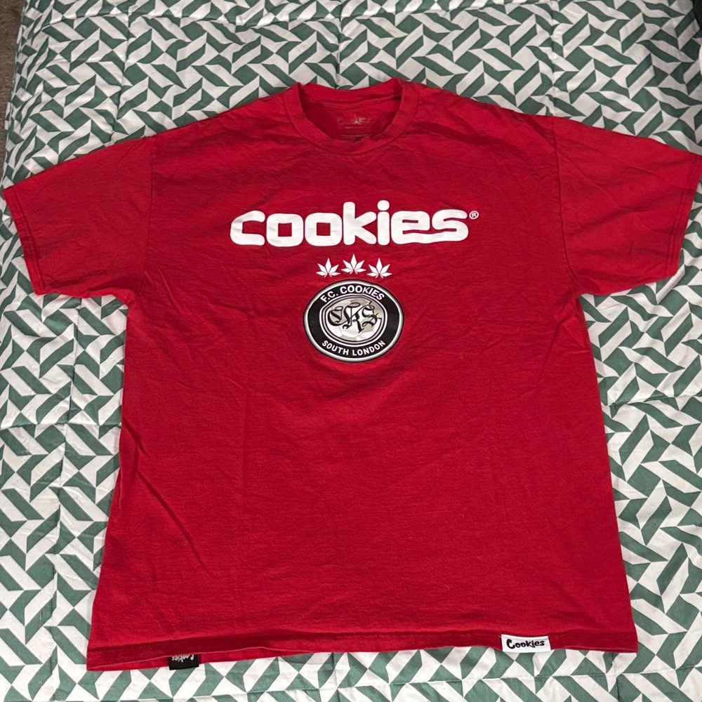 Cookies Red Short Sleeve Tee